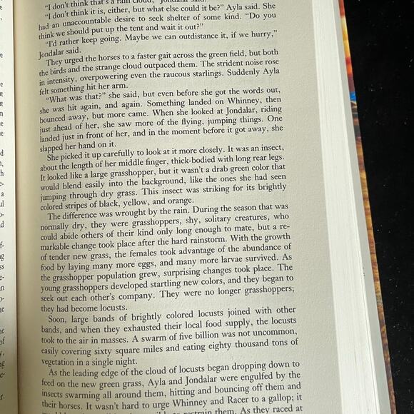 The Plains of Passage by Jean M. Auel | 1990 | 1st Edition Earth Children Series - Picture 4 of 11